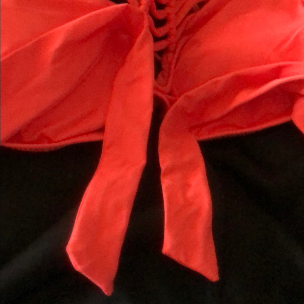 BECCA Rebecca Virtue High Neck Halter Top Bikini - Picture 2 of 5